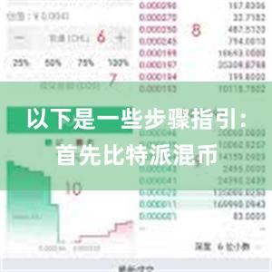 以下是一些步骤指引：首先比特派混币