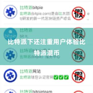 比特派下还注重用户体验比特派混币