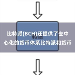 比特派(BCH)还提供了去中心化的货币体系比特派和货币